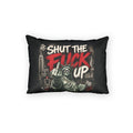 Liberty F-Bomb Pillow Sham — Bold NYC Statue Graphic Cotton Throw