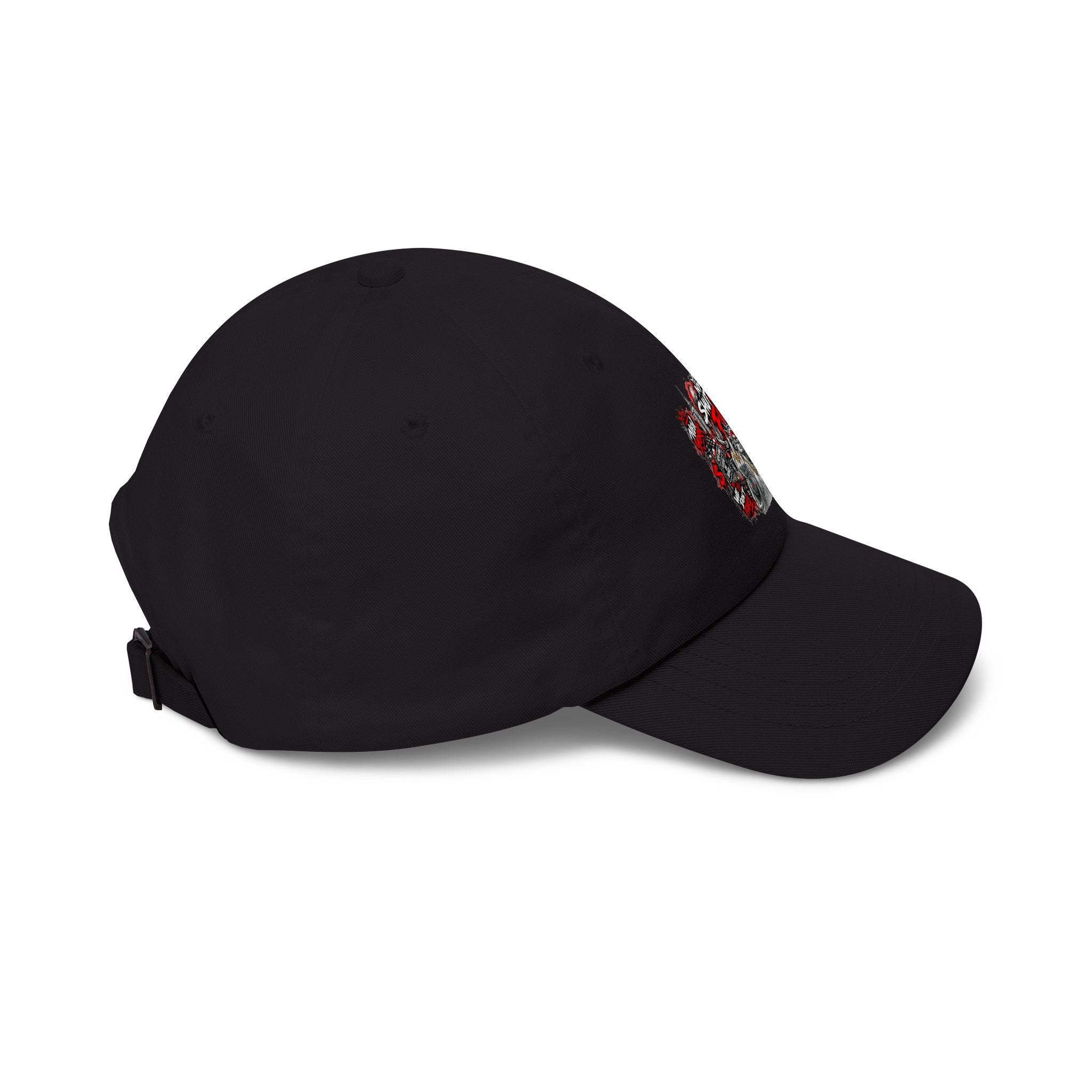 Classic Dad Cap - 'Shut The F**k Up' Grumpy Dog Graphic Hat