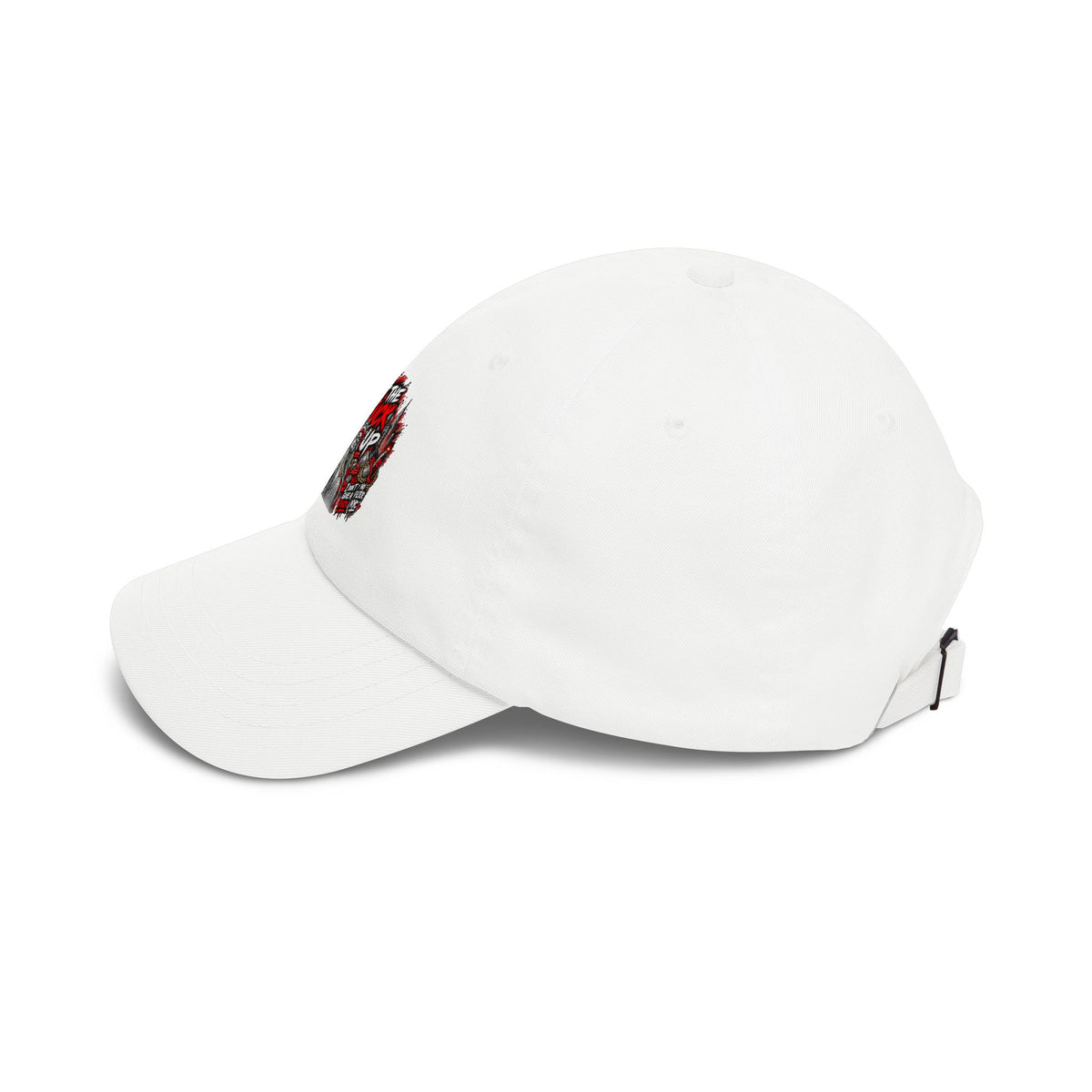 Classic Dad Cap - 'Shut The F**k Up' Grumpy Dog Graphic Hat