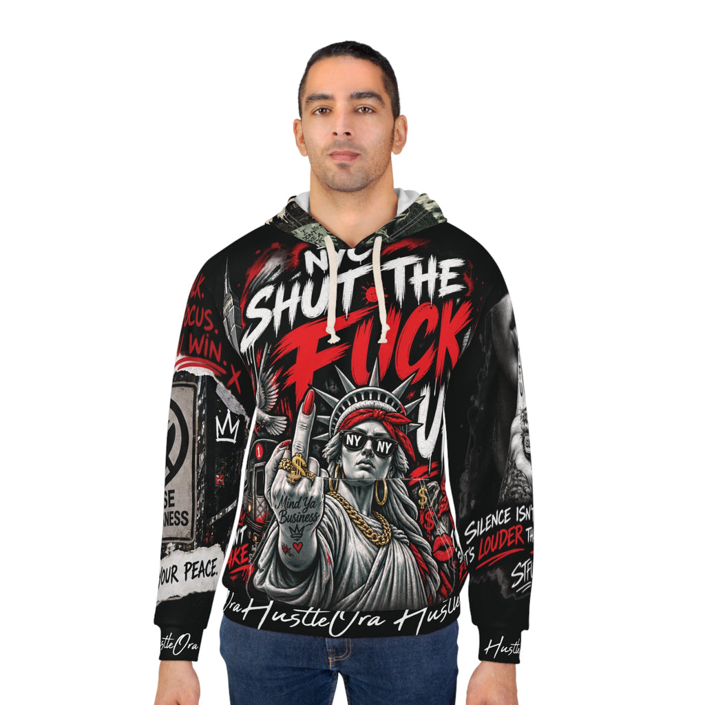 Hoodie - 'My Shut The F*** Up' Graphic Streetwear Hoodie (Silence Is Power)