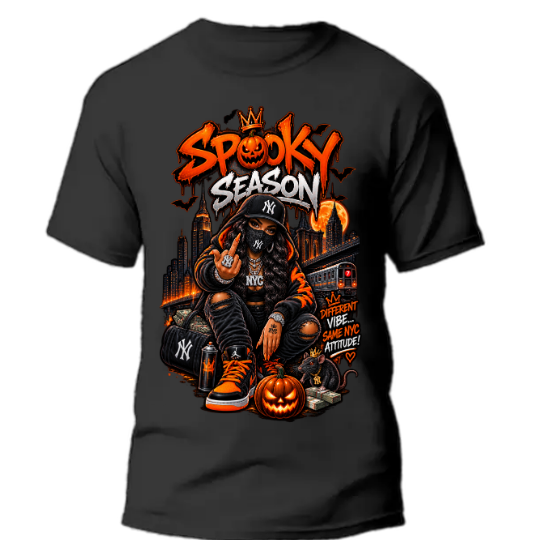 🎃 “SPOOKY SEASON” — NYC Street Queen Tee