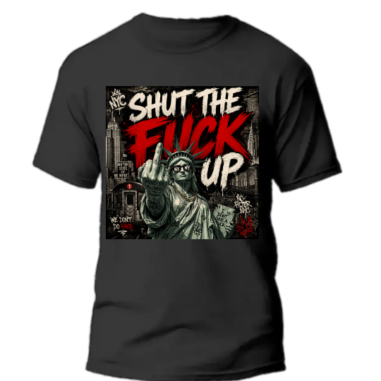 🗽 “SHUT THE FUCK UP” — Statue of Liberty NYC Edition