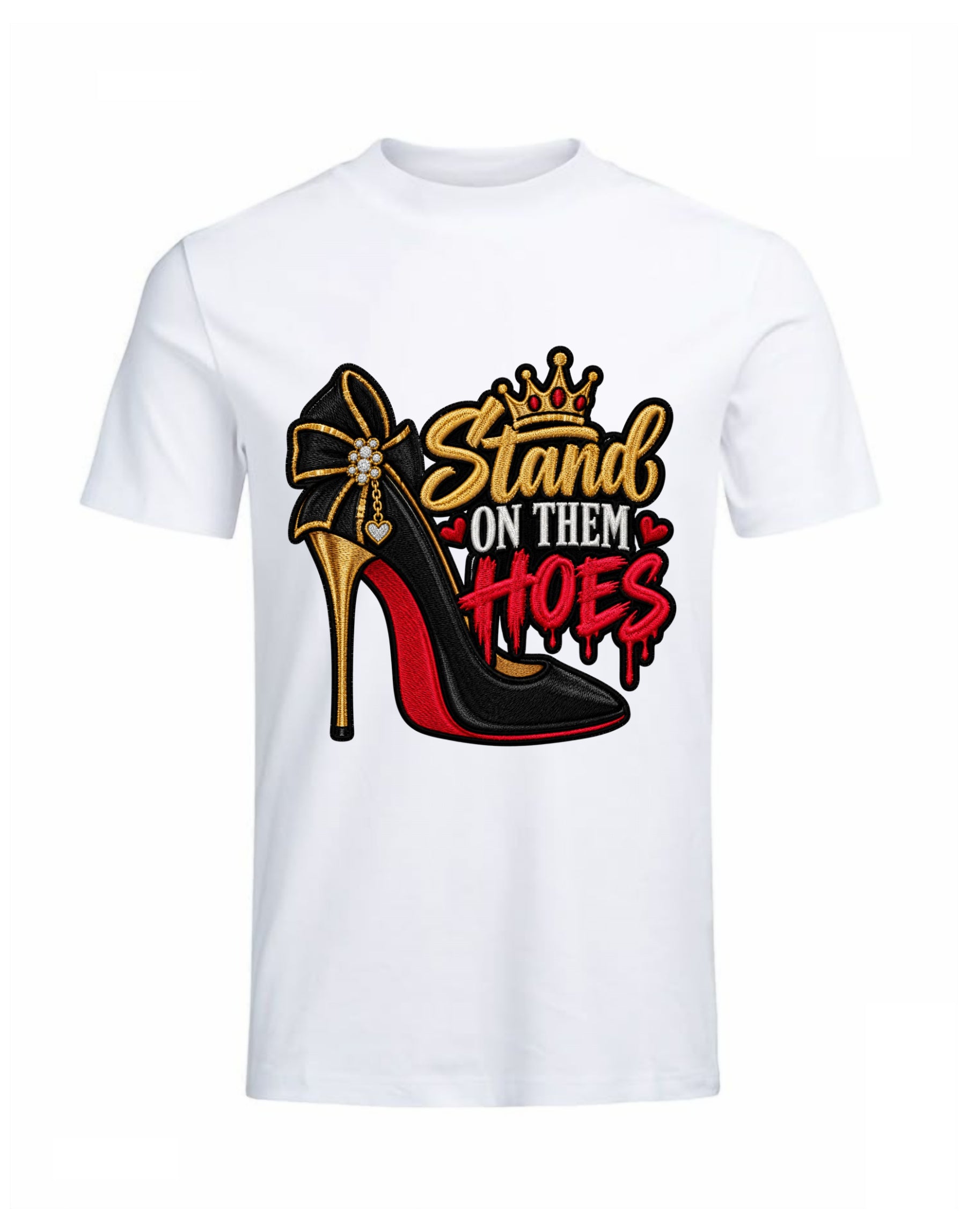 👠 “STAND ON THEM HOES” — Royal Heel Edition