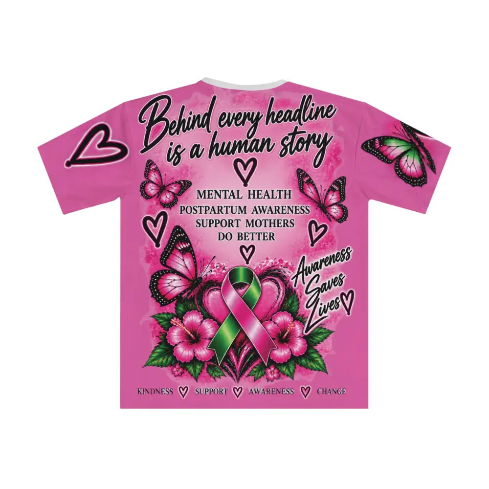 I Stand With Lindsey Mental Health Awareness T-Shirt - All Over Prints