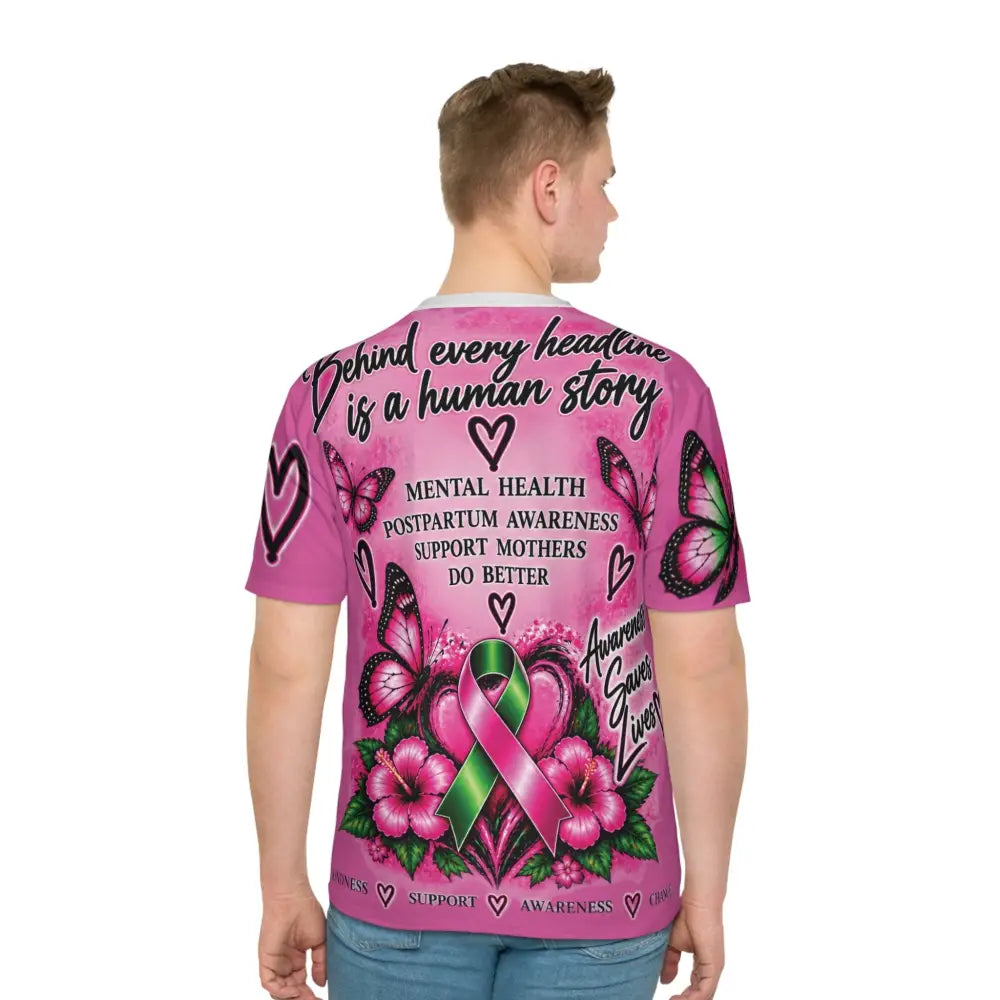 I Stand With Lindsey Mental Health Awareness T-Shirt - All Over Prints