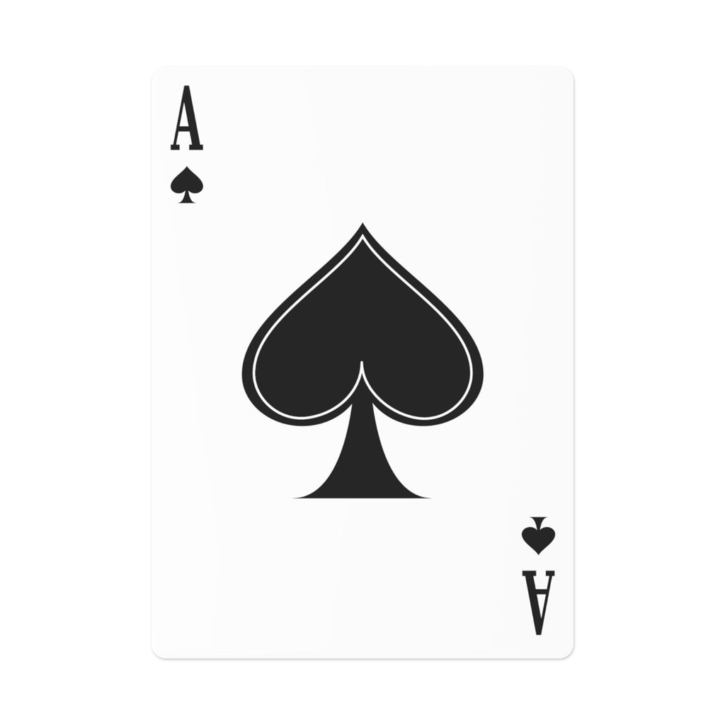 Poker Cards - 2.5’’ x 3.7’’ / Glossy - Paper products