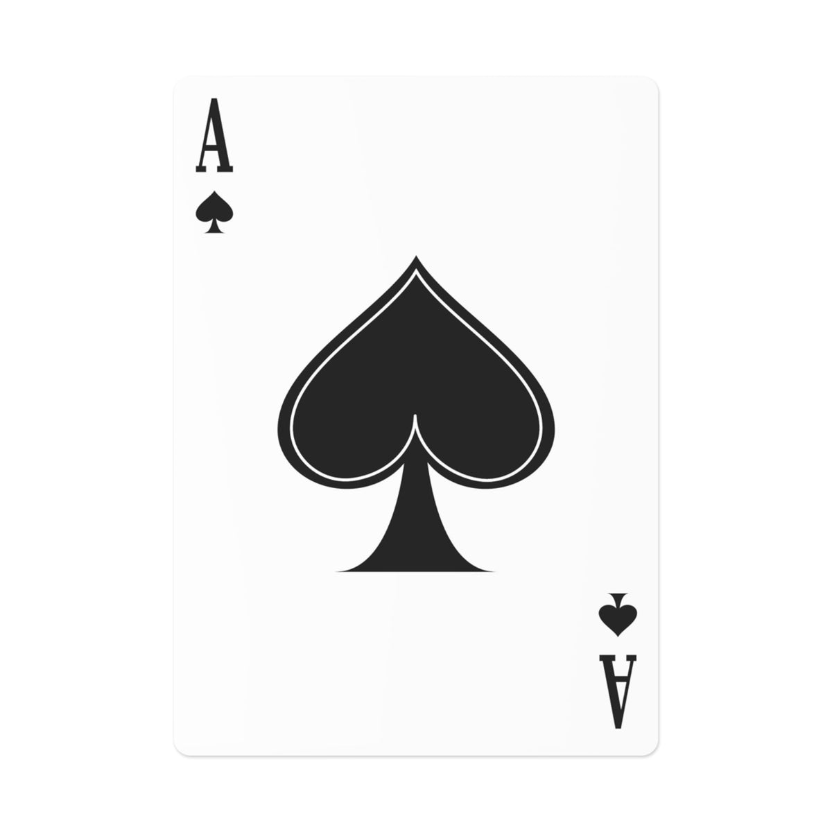 Poker Cards - 2.5’’ x 3.7’’ / Glossy - Paper products