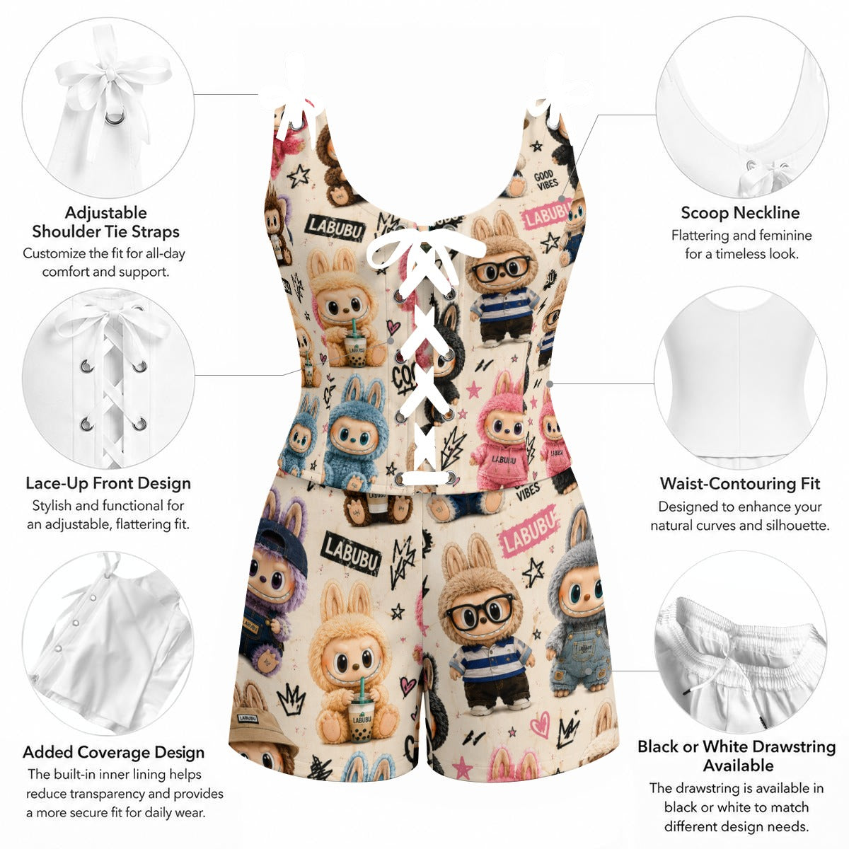 Shapewear Shorts Set