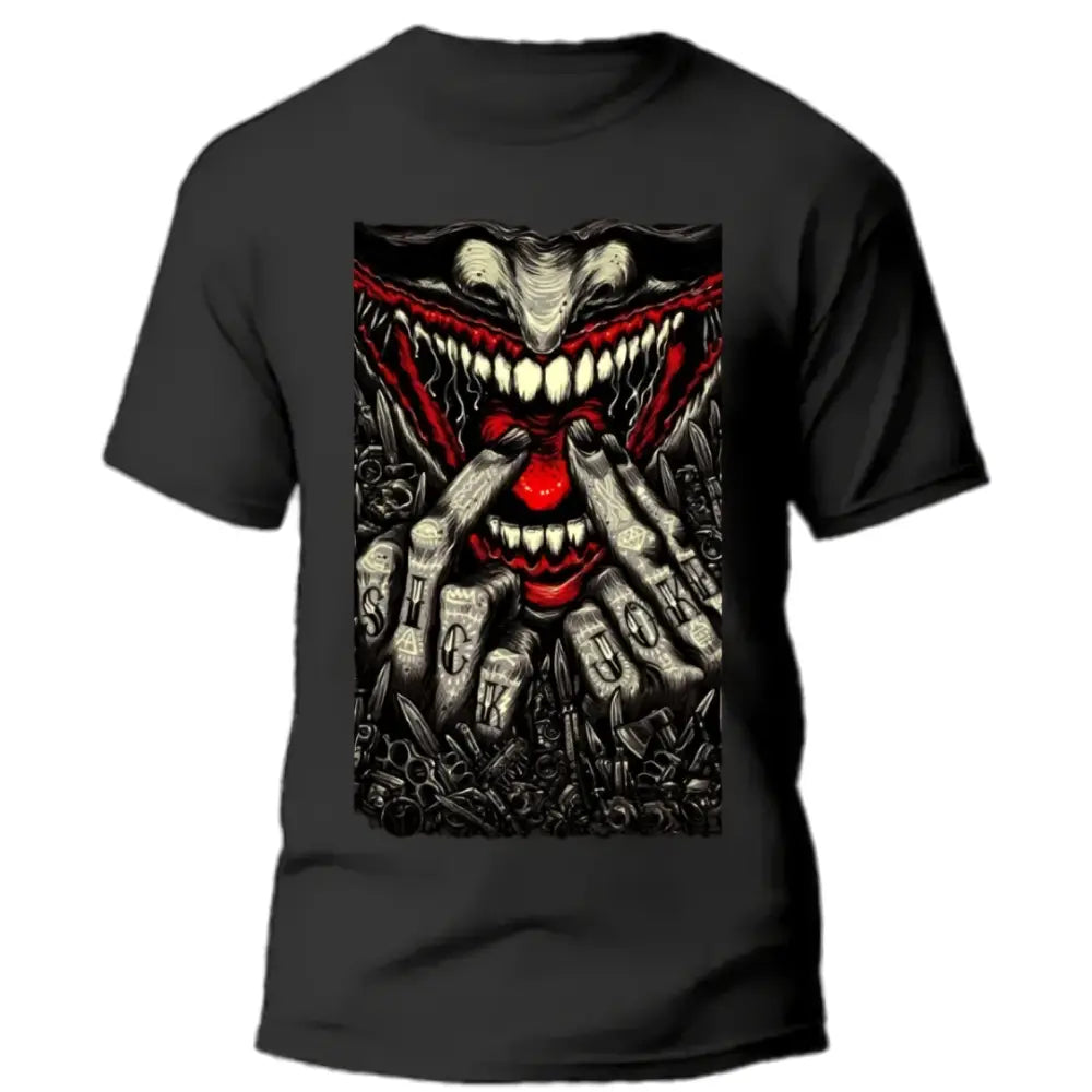 😈 “SILENCE HITS DIFFERENT”, Dark Streetwear Tee - Men